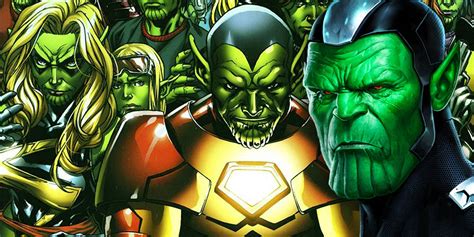 Thicc Skrull 15 Weird Revelations About Marvels Deadliest Alien Empire