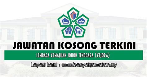 Jawatan kosong felcra berhad terkini 1. Jawatan Kosong di Lembaga Kemajuan Johor Tenggara (KEJORA ...