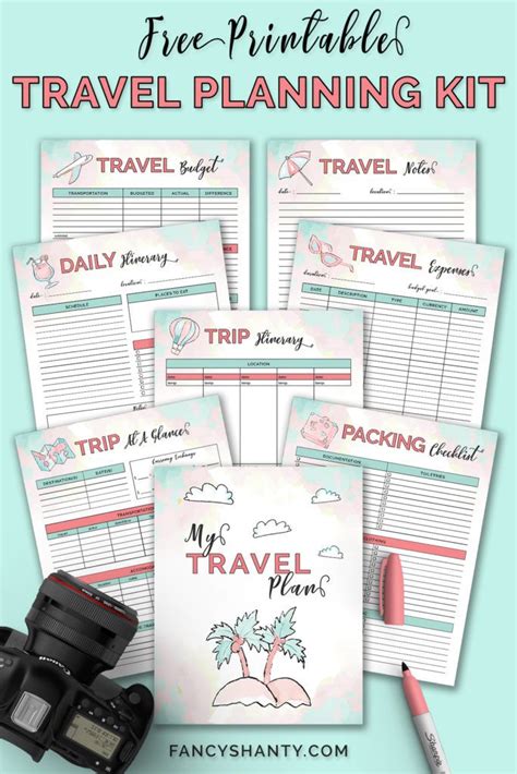 The most common outfit planner material is paper. Free Printable Travel Planner | Travel itinerary template ...