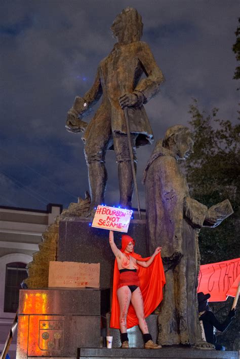 Hundreds Of Strippers Supporters Hold Protest After Crackdown On Bourbon Street Clubs News