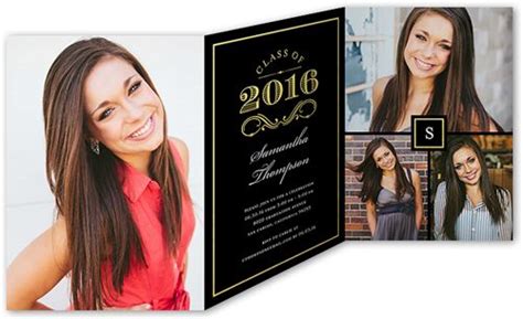 Regal Class 5x7 Tri Fold Stationery Card By Yours Truly Shutterfly