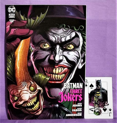 Batman Three Jokers 1 3 F Jason Fabok Variant Covers Geoff Johns Dc