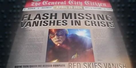 The Flash Shows Crisis On Infinite Earths Tease