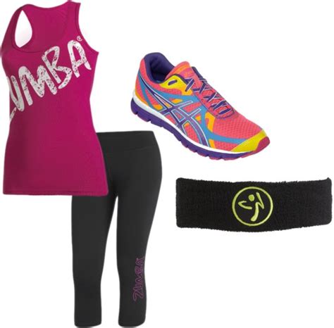 Pink Zumba By Dione Ramchandani On Polyvore Zumba Outfit Clothes
