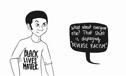 Racism Reverse Cartoon Matter Lives Comment Varsity
