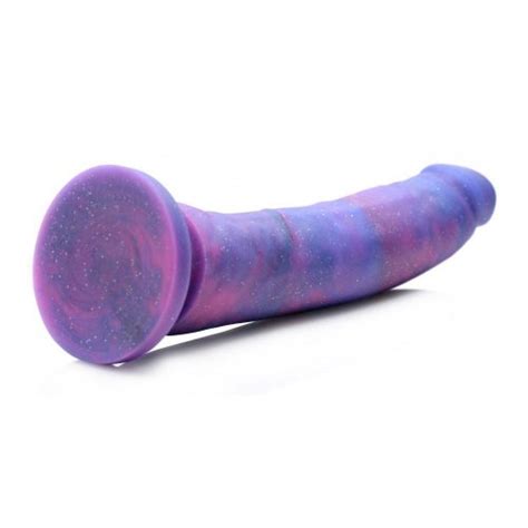 Strap U Magic Stick 8 Glitter Silicone Dildo Purple Sex Toys And Adult Novelties Adult Dvd