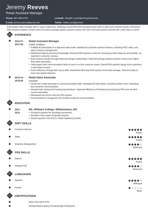A resume summary for a receptionist is an engaging elevator pitch about you as a professional and should include resume highlights as well as information achievements for a receptionist resume. assistant manager resume template diamond in 2020 ...
