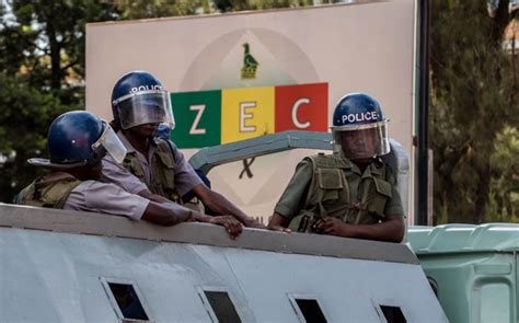 Zim Police Launch Manhunt For 27 Mdc Members Civil Rights Activists