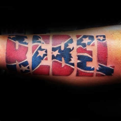 Confederate Tattoos For Men