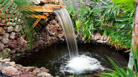 Fontaine Et Cascade Pour Bassin De Jardin Choisir Et Installer