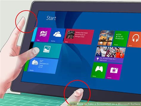 How To Take A Screenshot On A Microsoft Surface Steps