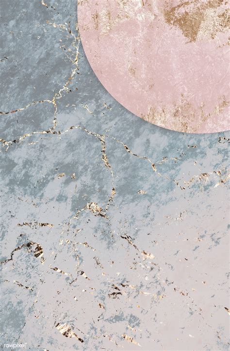 Download Premium Image Of Gray And Gold Marble With Pink