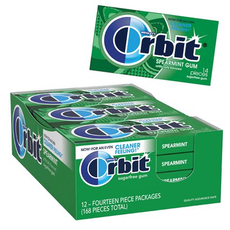 Orbit Gum Spearmint 12ct Display Box