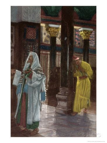 The Pharisee And The Publican Praying In The Temple La Vie De Notre Seigneur Jesus Christ C