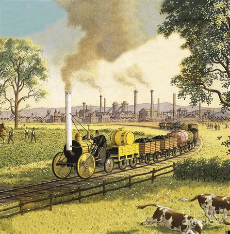 The Industrial Revolution Painting By Ronald Lampitt