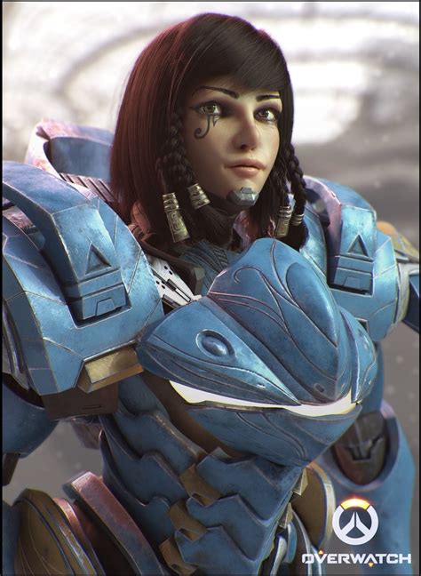 Overwatch Pharah Fan Art 3d R Overwatch