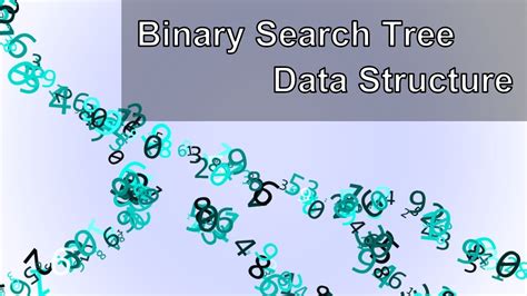 Binary Search Tree Data Structure مشجَّرة البحث الثُّنائيَّة Youtube