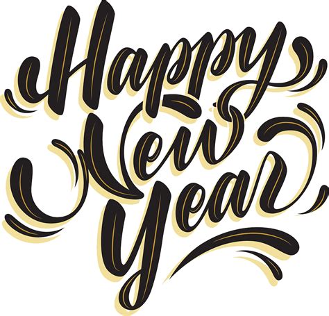 Happy New Year Png Images Transparent Free Download P