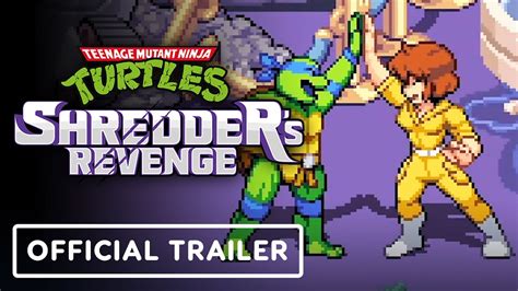 Teenage Mutant Ninja Turtles Shredders Revenge Official April O Neil Gamescom Youtube