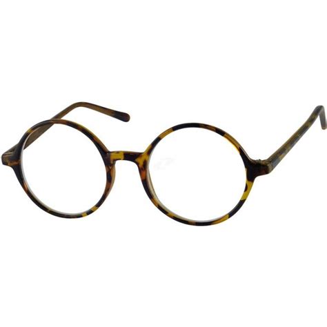 Tortoiseshell Round Glasses 220025 Zenni Optical Eyeglasses