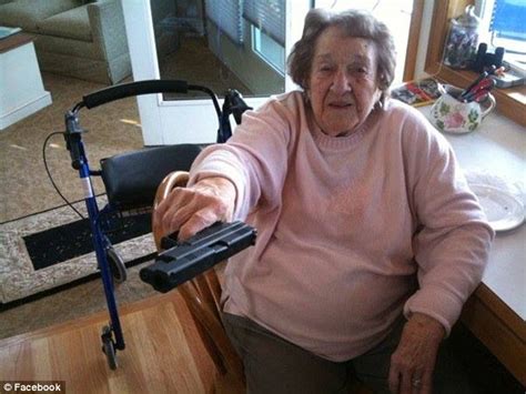 Evelyn Kottman Tattoo Bad Ass Granny Celebrates 103rd Birthday By