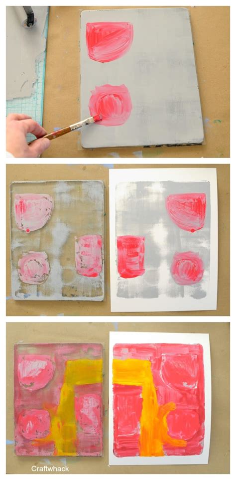 Gelli Plate Printing 10 Awesome Ideas · Craftwhack