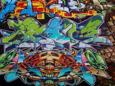 Graffiti Wall Wallpaper