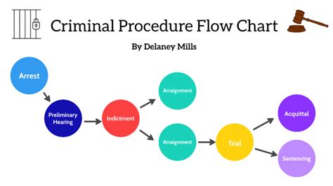 Criminal Procedure Flow Chart By Delaney Mills