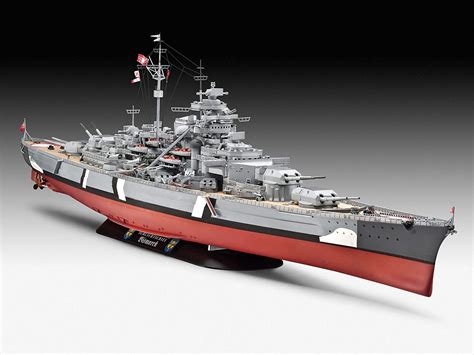 Revell Germany Ship Models 1350 German Bismarck Battleship Kit