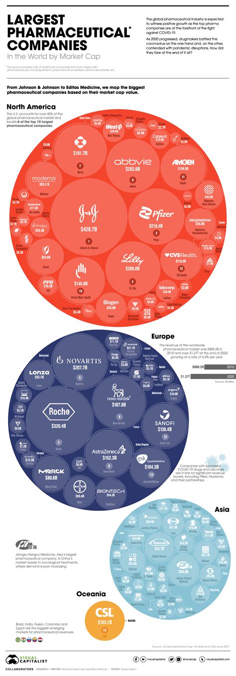 Visualizing The Worlds Biggest Pharmaceutical Companies