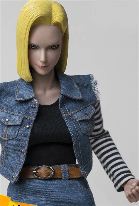 Georgiannaocie1983 Soldier Phicen 1 6 Scale Dragon Ball Z Android 18 Lazuli Action Figure Toy