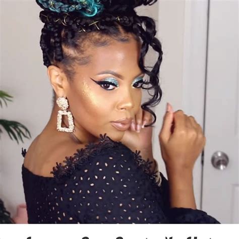 There are so many braided hairstyles for long hair that your head starts to spin when you try to choose one. Jumbo box braid 4c hair #jumboboxbraids #boxbraids # ...