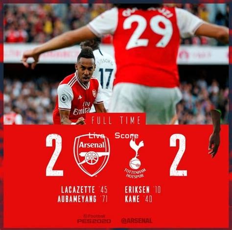 Arsenal 2 2 Tottenham Hotspur Full Highlight Video Premier League