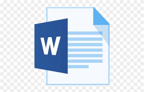 Microsoft Word Icon Word File Icon Png Png Free Transparent Image