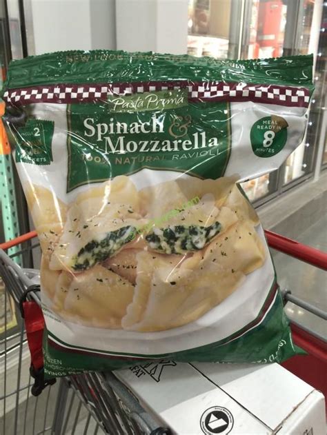 Pasta Prima Spinach Mozzarella Ravioli Pound Bag Costcochaser