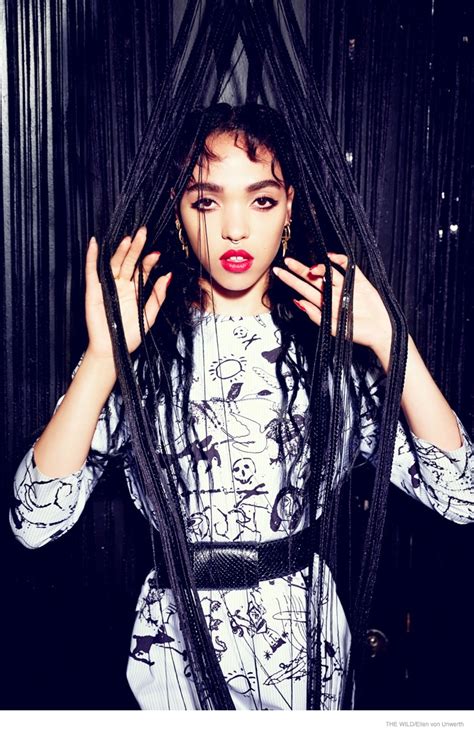 Fka Twigs Poses For The Wild Magazine Shoot