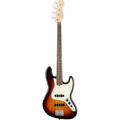 Fender American Professional Jazz Bass Fretless Rw Sonic Gray Music Store Professional