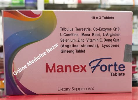 Manex Forte Tablet 30 S Pack