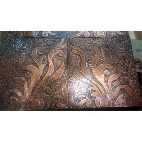 Brown Copper Wall Mural For Home Decor At Rs 1200square Feet In