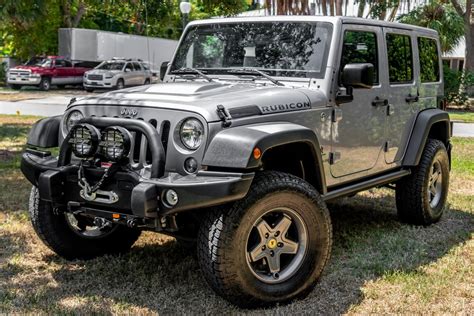 One Owner 2015 Jeep Wrangler Unlimited Rubicon Aev Jk350 57l For Sale