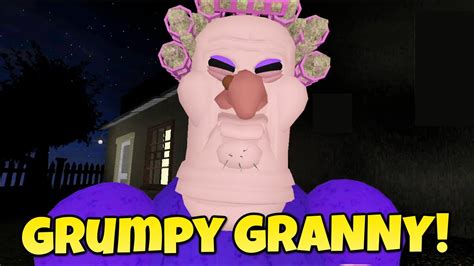 Escape Grumpy Granny Scary Obby Roblox YouTube