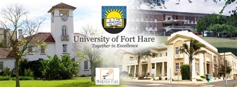 University Of Fort Hare Matrichub