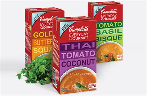Campbells Everyday Gourmet Soups Coupon — Deals From Savealoonie