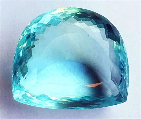 Charming Aquamarine Loose Round Shape Gemstone Beautiful Etsy Uk