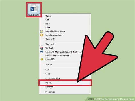 11 Ways To Permanently Delete Files Wikihow