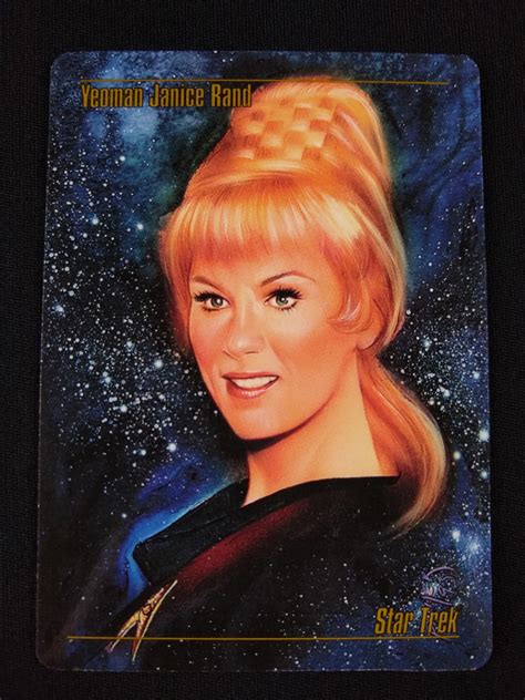 Star Trek Master Series Skybox Yeoman Janice Rand Cyborg One
