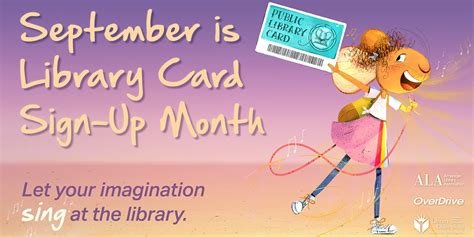 September Is Library Card Sign Up Month North Liberty Library