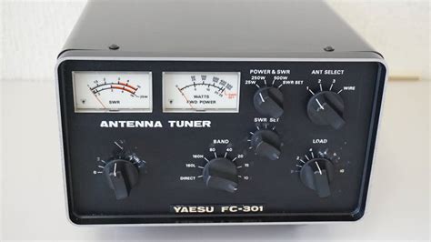 Yaesu ヤエス Hf用アンテナチューナー Fc 301 Antenna Tunerアクセサリ｜売買されたオークション情報、yahooの