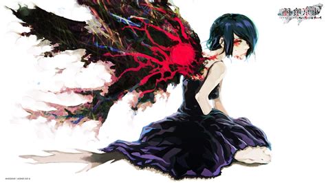 Wallpaper Tokyo Ghoul Black Wings Kirishima Touka Transform