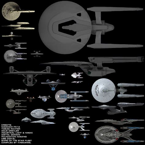 Starship Size Comparison Chart Star Trek Starships Star Trek Star Trek Ships